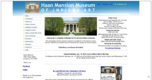 Haan Mansion Museum of Indiana Art